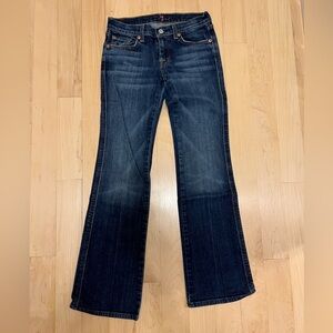 7 For All Mankind Girls Boot Cut Jeans 12